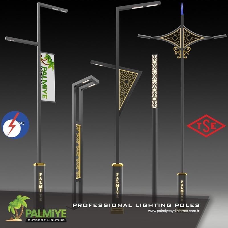 Led sokak aydınlatma direkleri