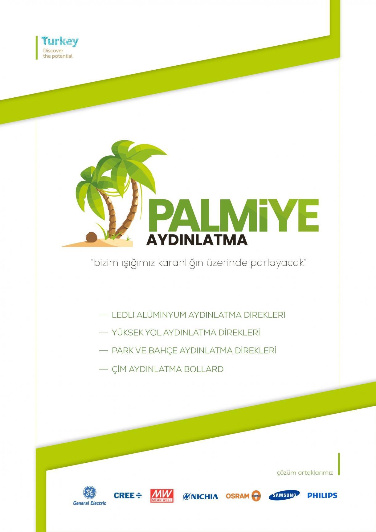 palmiye aydınlatma katalog