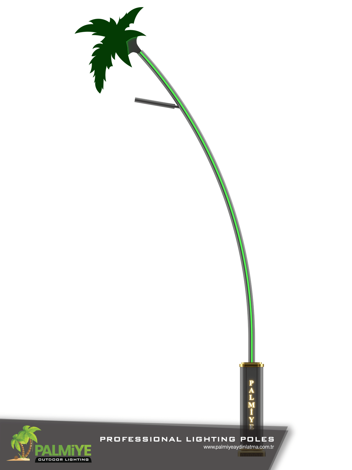 PALMİYE- aluminyum-aydinlatma-direkleri