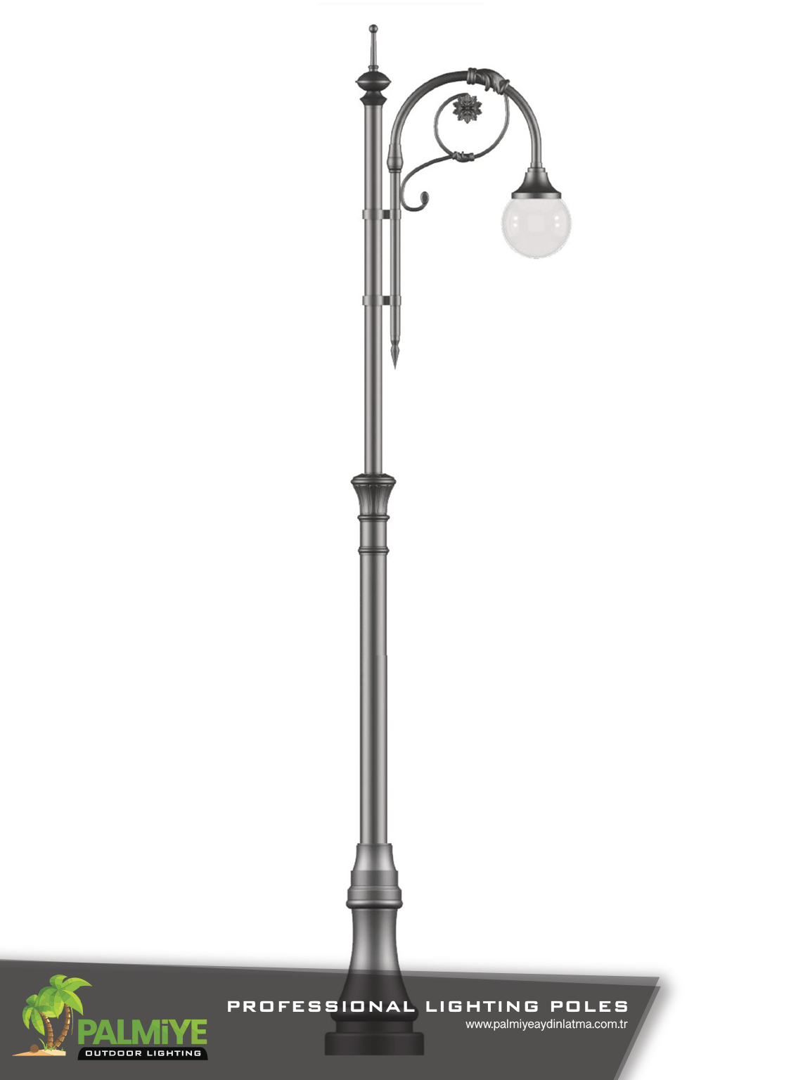 SULTAN - DEKORATİF AYDINLATMA DİREĞİ