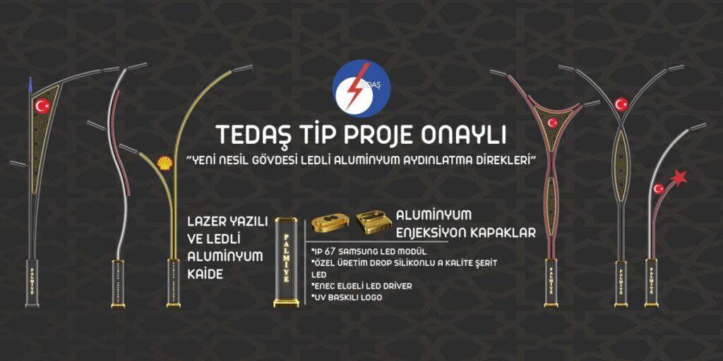 Cadde Aydınlatma Direkleri modelleri